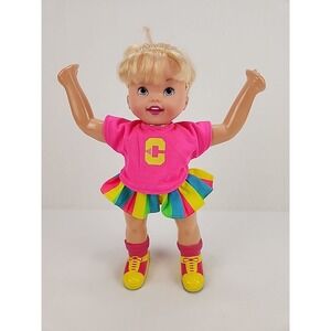 Toy Biz Vintage 1997 Casey Cartwheel Cheerleader Retro Doll 90s 10.5"